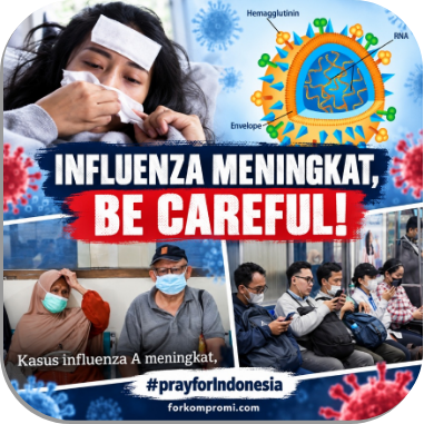 Influenza meningkat 1